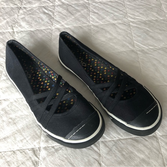 Aldo black canvas shoes - Picture 2 of 9